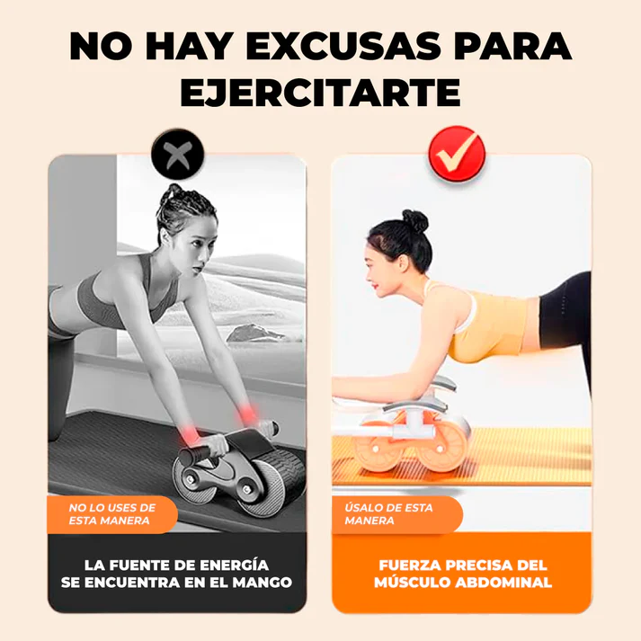 Entrena todo tu cuerpo con el rodillo
