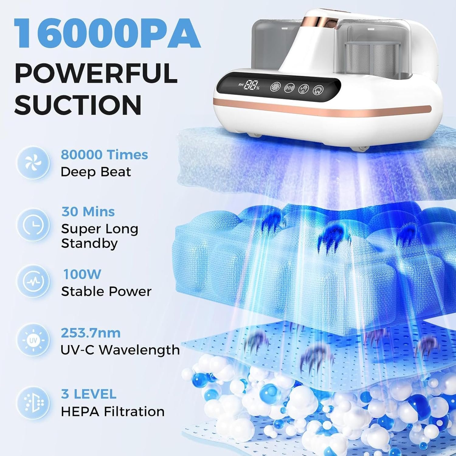 Detalles de succión