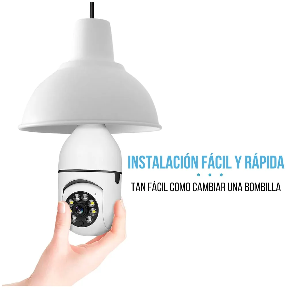 Cámara instalada en techo