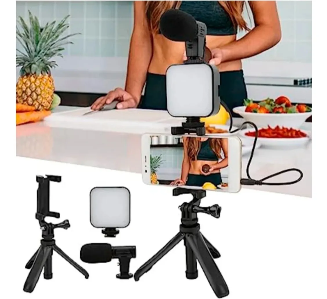 Kit de grabación vlogger
