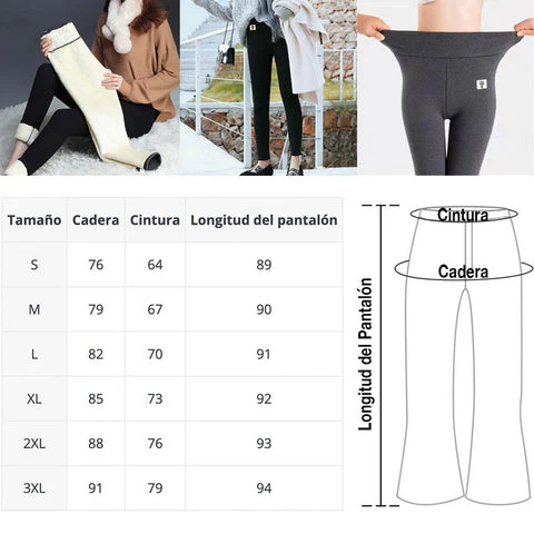 Leggins térmico interior peluche