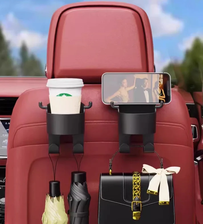 Porta vasos trasero auto