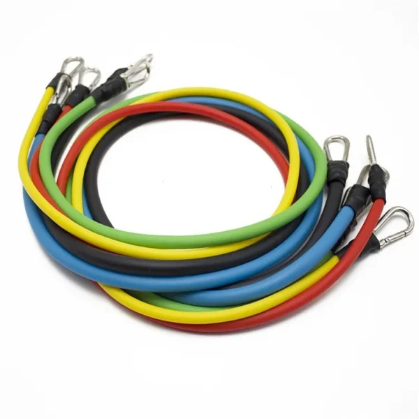 Set 5 Ligas de Resistencia Profesionales 100lb Bandas Resistencia