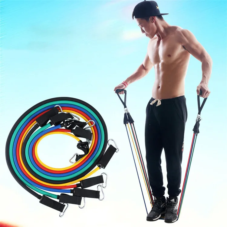 Set de ligas de resistencia profesional 5 niveles