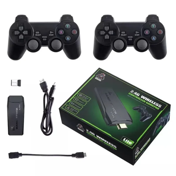Consola de videojuegos 2.4 Wireless_4 Consola de juego Inalámbrico 2.4G